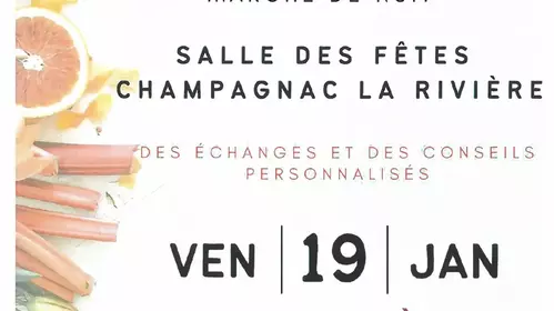 Champagnac-la-Rivière : Marché de Niuit